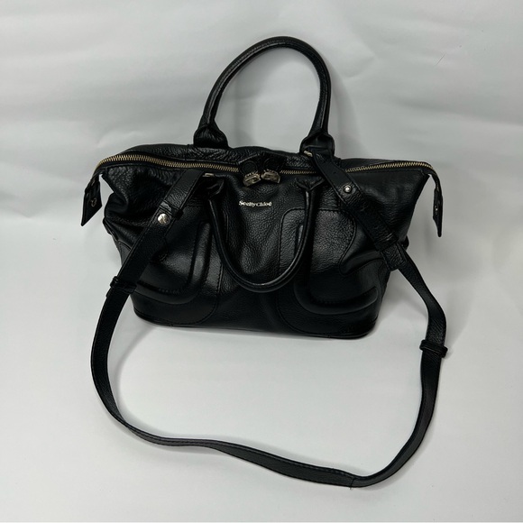 See By Chloe Kay Black Leather Satchel Shoulder Crossbody Bag - Picture 2 of 16